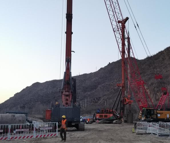 国道109新线高速公路工程项目部在建工程
